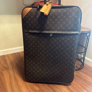 Authentic Louis Vuitton Brown Monogram suitcase